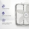 Proaira 20-inch Box Fan w/3 Speed Control and Carry Handle BF20W - alternate 2